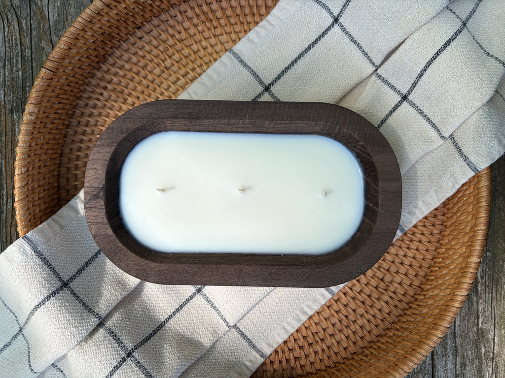 Dough Bowl Candles